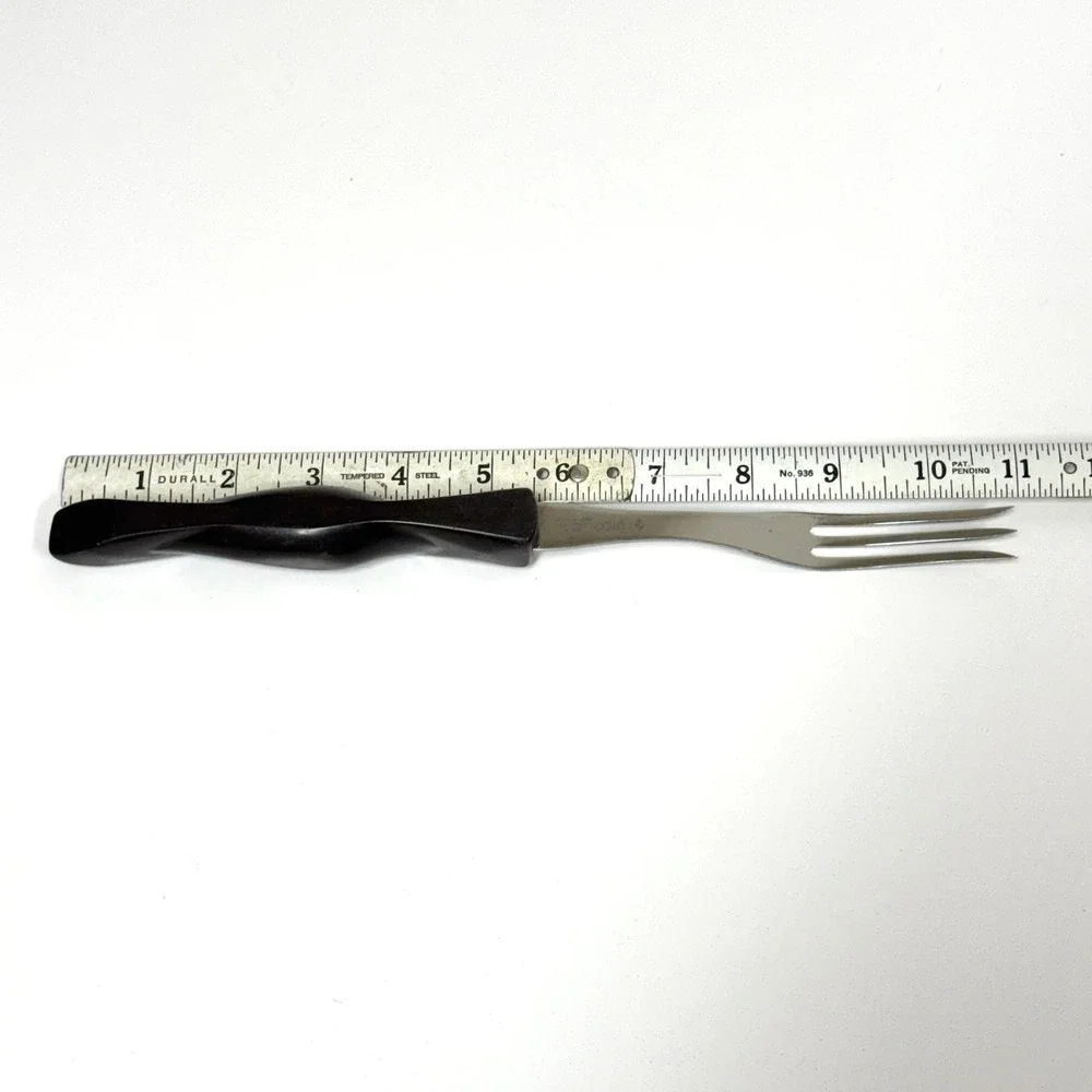 Cutco 1726 KI stainless steel 3 tine Turning Carving Fork  11 Inch